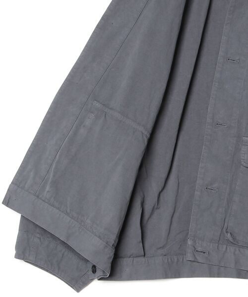 ブルゾン アウター 「VOAAOV」WEATHER CLOTH GARMENT DYE Oversize Blouson メンズ レディースの画像