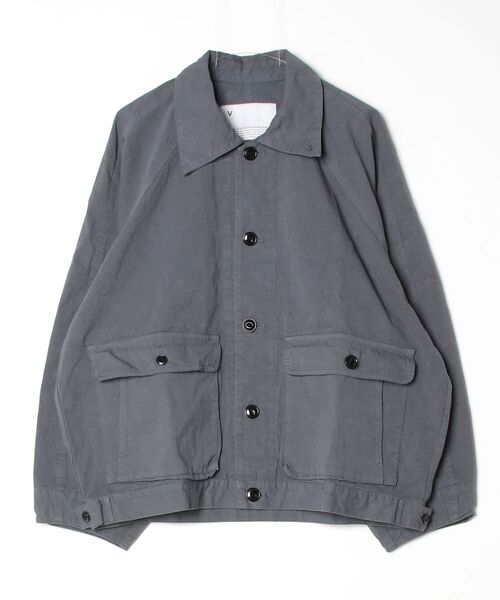 ブルゾン アウター 「VOAAOV」WEATHER CLOTH GARMENT DYE Oversize Blouson メンズ レディースの画像