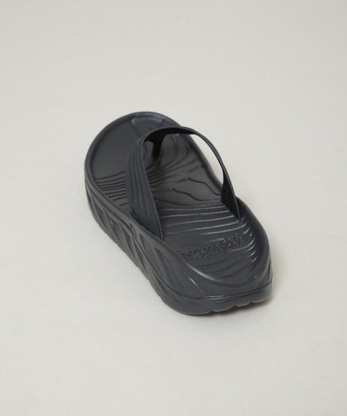 HOKA ブラック サンダル ora HOKA ONEONE（ホカ オネオネ） サンダル HOKA/M ORA RECOVERY FLIP