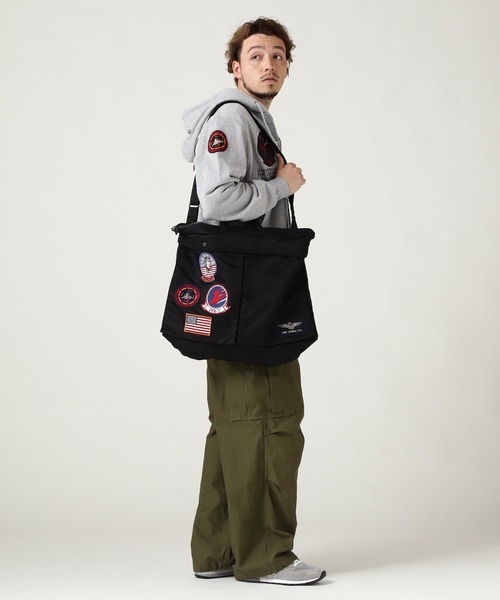セールAVIREX TOP GUNトップガン2WAYヘルメット ショルダーバッグ AVIREX（アヴィレックス） ショルダーバッグ TOP GUN HELMET BAG