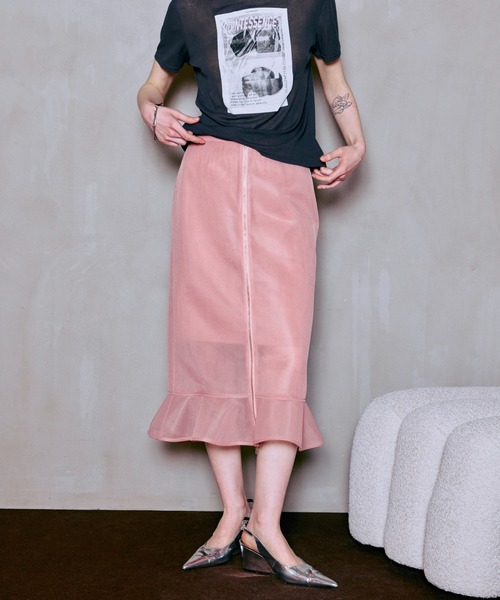 MAISON SPECIAL（メゾンスペシャル） スカート 「PRE-ORDER」Sheer