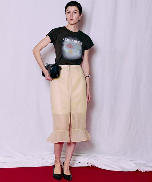 MAISON SPECIAL（メゾンスペシャル） スカート 「PRE-ORDER」Sheer