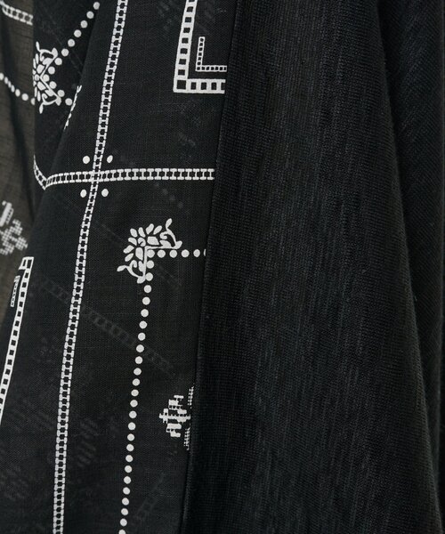 BEARDSLEY（ビアズリー） tシャツ 刺繍風プリントプルオーバー