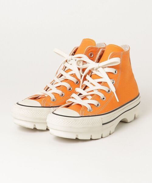 CONVERSE（コンバース） ハイカットスニーカー 24cm オレンジ