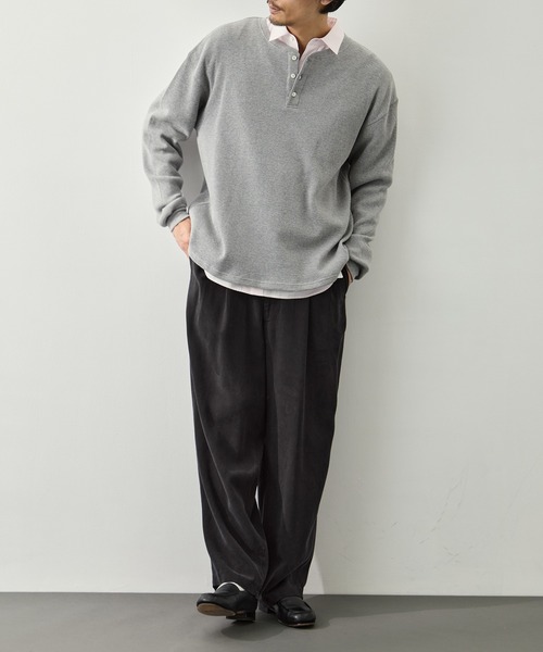 concause 別注tencel wide slacls concause（コンコース） スラックス 「concause/コンコース」別注