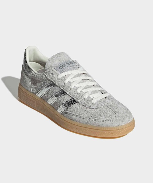 「adidas」 ローカットスニーカー 24.0cm グレー レディース_4