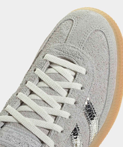 「adidas」 ローカットスニーカー 24.0cm グレー レディース_6