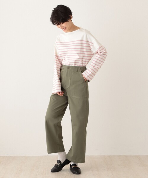 「Afternoon Tea」 長袖カットソー MEDIUM ブルー レディース_画像7