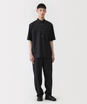 シャツ 「MUJI Labo」紳士 和紙混ドビ...の詳細画像1
