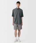シャツ 「MUJI Labo」紳士 和紙混ドビ...の詳細画像4