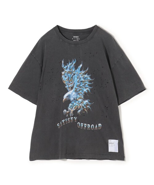 SATISFY tシャツ SATISFY MothTech T-Shirt プリントTシャツ メンズ