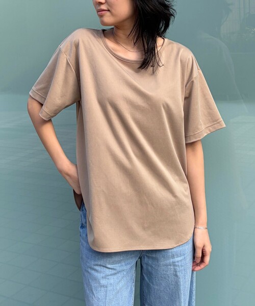 Rouge vif（ルージュ ヴィフ） tシャツ 半袖 ヴィンテージキュプラ