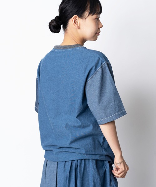 「gym master」 半袖Tシャツ LARGE ブルー メンズ_画像5