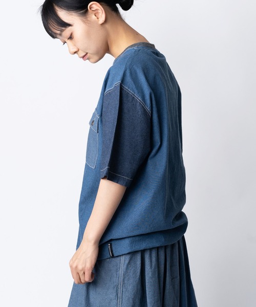 「gym master」 半袖Tシャツ LARGE ブルー メンズ_画像6