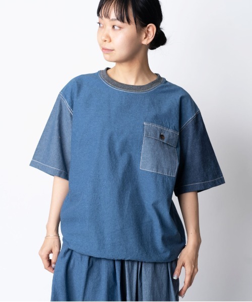 「gym master」 半袖Tシャツ LARGE ブルー メンズ_画像7