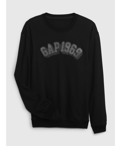 「GAP」 スウェットカットソー X-SMALL ネイビー メンズ_画像3