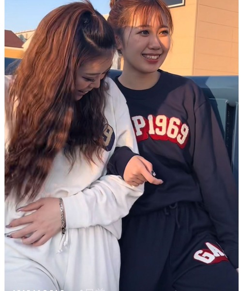 「GAP」 スウェットカットソー X-SMALL ネイビー メンズ_画像8