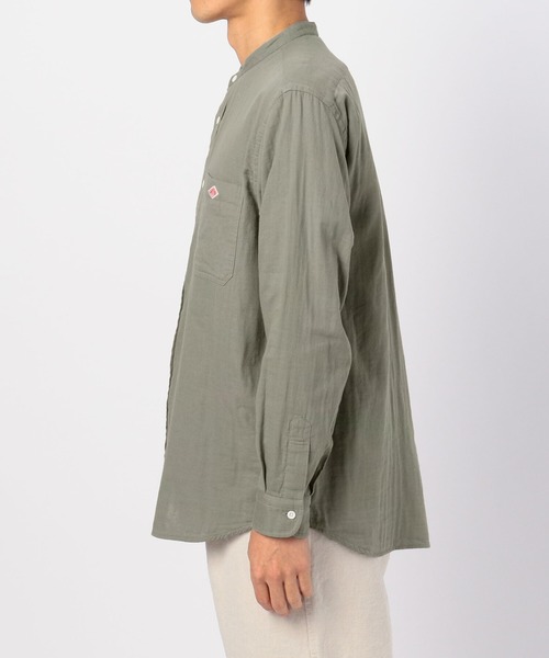 Danton（ダントン） 長袖シャツ 42 グレー メンズ : ZOZOTOWN Yahoo!店