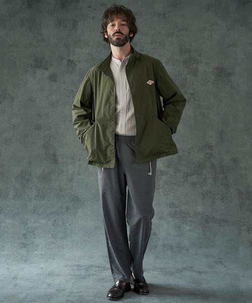 Danton（ダントン） 長袖シャツ 42 グレー メンズ : ZOZOTOWN Yahoo!店