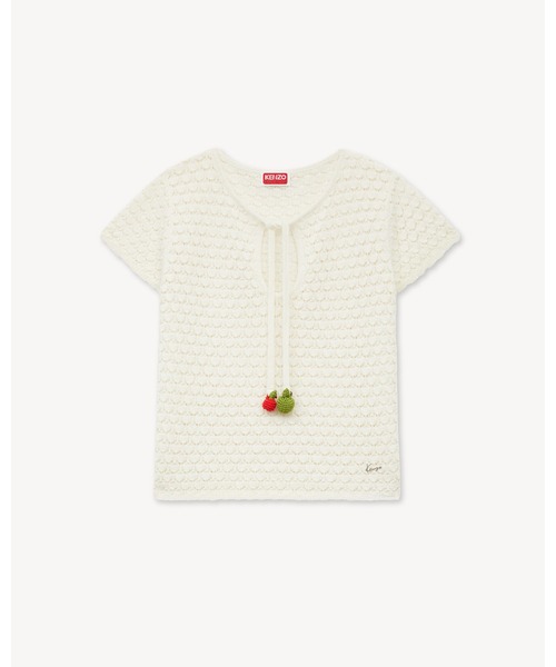 'KENZO Apple Pop' クロシェ トップス レディースの画像