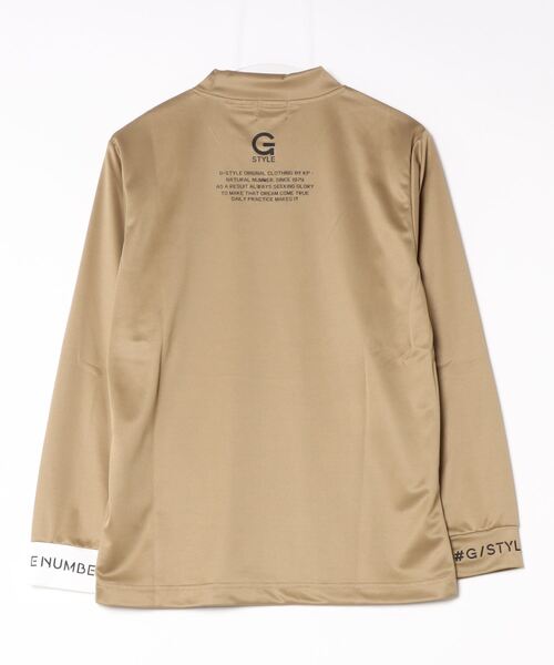 「FUNALIVE」 長袖Tシャツ M ベージュ メンズ_画像2
