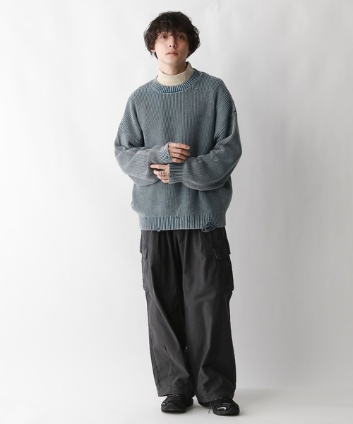 「RAGEBLUE」 カーゴパンツ LARGE ブラック メンズ_画像6