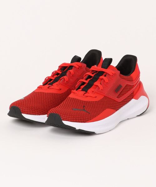 「PUMA」 ローカットスニーカー 24.5cm レッド メンズ_画像7