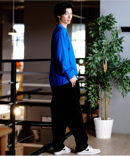 「THE NORTH FACE」 長袖Tシャツ L ブラック メンズ_画像2
