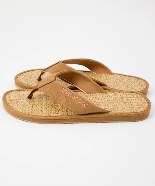 「BILLABONG」 サンダル 26cm ブラウン メンズ_画像3