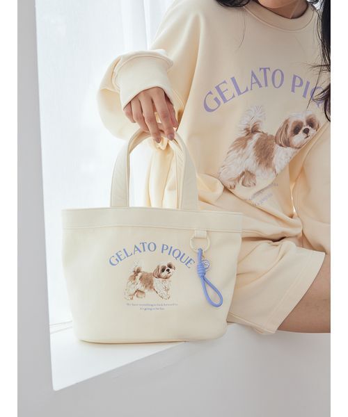 gelato pique（ジェラートピケ） トートバッグ お散歩ドッグミニバッグ