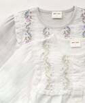 ベビー服 ロンパース 「オーガニック」刺しゅう...の詳細画像4