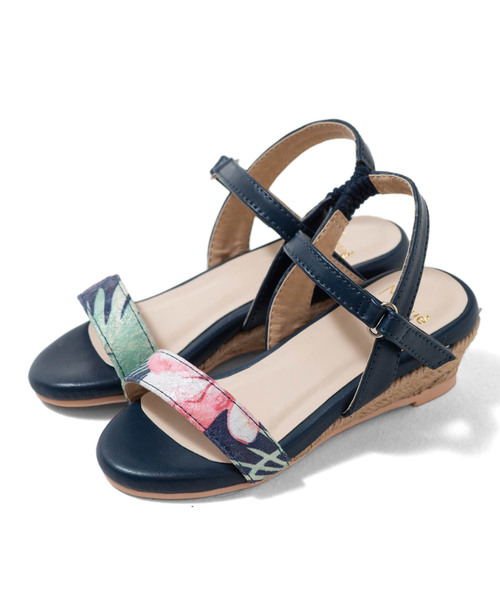 サンダル マジックテープ付き ストラップ 2cmヒール ジュート巻きヒール キッズサンダル|ZOZOTOWN PayPayモール店|04