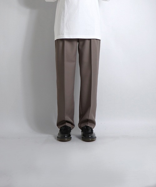 Confirm（コンファーム） スラックス 25SS 極美シルエット 脚長 タック