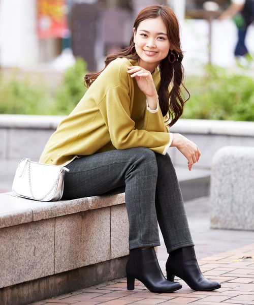 正規品XSuave スナップパンツ XS BELLUNA PLUS（ベルーナプラス） パンツ ポカポカすっきり静電防止付裏