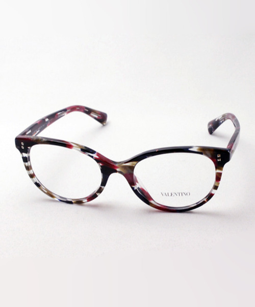 伊達メガネ メガネ 眼鏡 「VALENTINO/ヴァレンティノ」オーバル メガネ VA3009A 5039 レディース メンズ