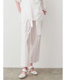 ELENDEEK（エレンディーク） パンツ ウエストリボンタックパンツ
