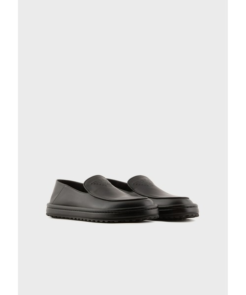 ローファー 【エンポリオ アルマーニ】イーグルロゴ　ローファー エンポリオ アルマーニ EMPORIO