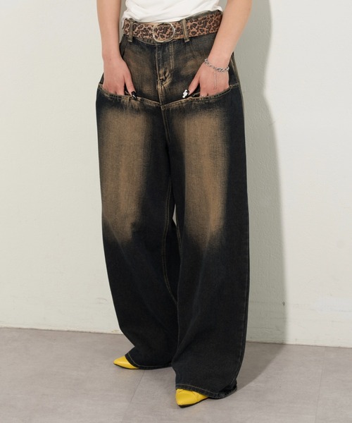 即日発送 ジーンズ gallery WHO WHO'S デニム 「UNISEX デニムパンツ パンツ