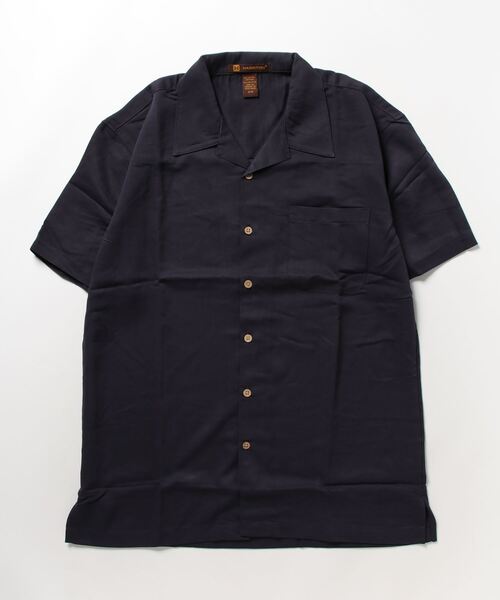 Harriton Men's Bahama Cord Camp Shirt, Large, NAVY