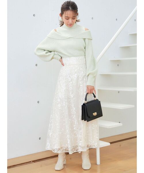 MERCURYDUO（マーキュリーデュオ） スカート スパンコールチュール