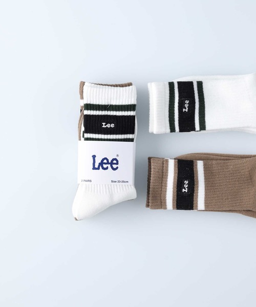 Lee 靴下 「Lee」LEEパックソックスR/2色セット レディース
