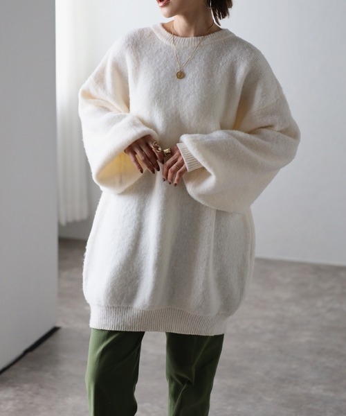 Bonjour Sagan（ボンジュールサガン） ニット セーター 起毛オーバー