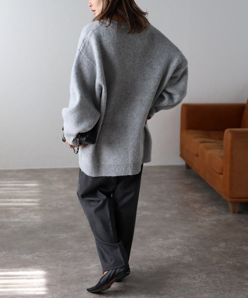 Bonjour Sagan（ボンジュールサガン） ニット セーター 起毛オーバー