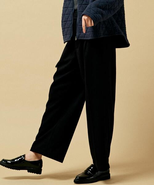 MELROSE claire パンツ 「シーズンを象徴する生地感のベルテッド