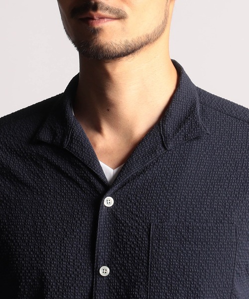 NICOLE CLUB FOR MEN（ニコルクラブフォーメン） シャツ マイクロシア