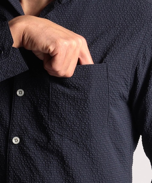 NICOLE CLUB FOR MEN（ニコルクラブフォーメン） シャツ マイクロシア