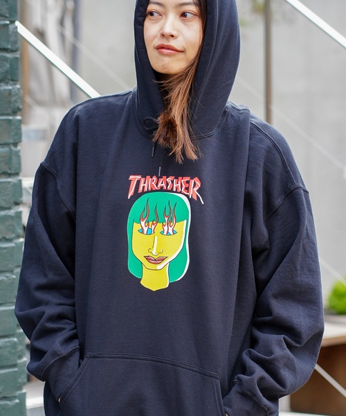 THRASHER（スラッシャー） パーカー TALK SHIT by GONZ HOODED SWEAT