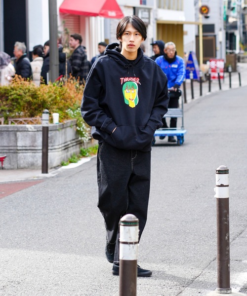THRASHER（スラッシャー） パーカー TALK SHIT by GONZ HOODED SWEAT