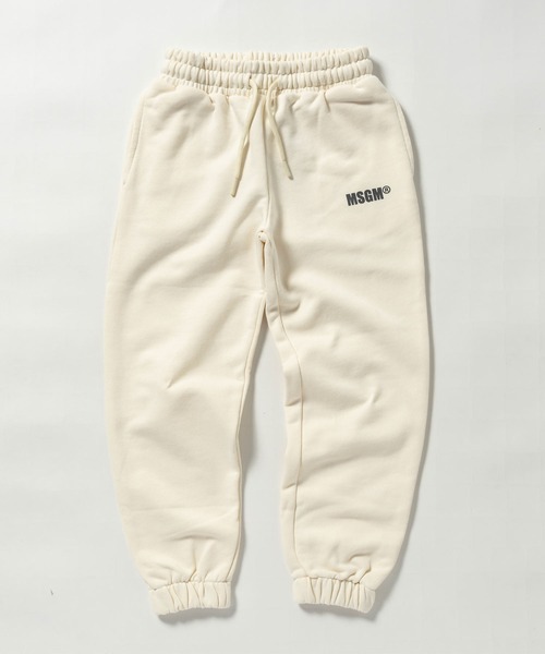MSGM エムエスジーエム キッズスエットパンツ MSGM（エムエスジーエム） パンツ Kids ＆ Junior ワンポイント