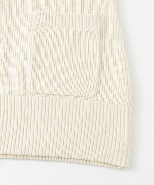 SENSE OF PLACE by URBAN RESEARCH ベスト ジレ ジップニットベスト